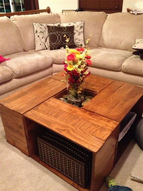 diy wooden crate coffee tables guide patterns