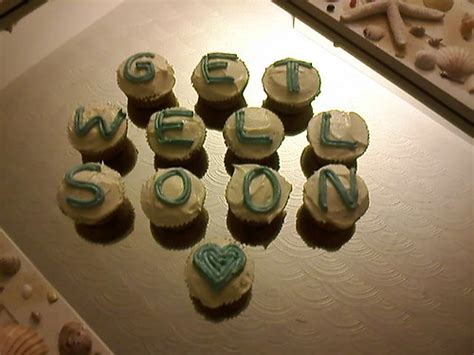 Get Well Soon Cupcakes Golden Vanilla Cupcakes From Vctotw Flickr