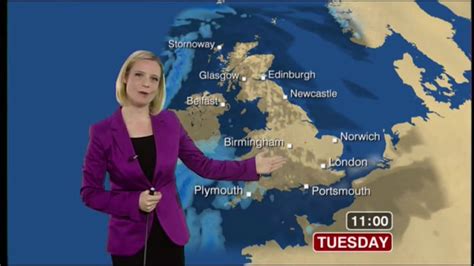 Sarah Keith Lucas Bbc Weather March 23rd 2010 Hd Youtube