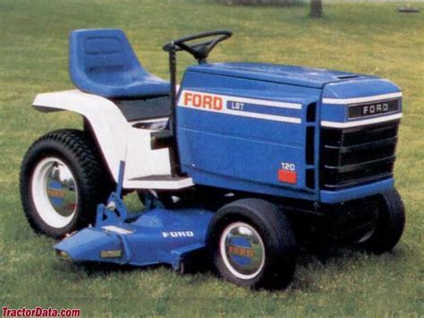 Ford Lgt 120 Tractor Photos Information