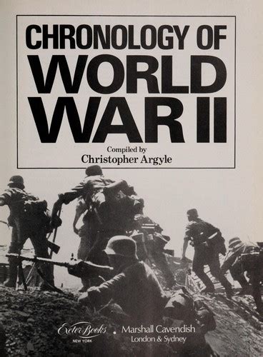 Chronology Of World War Ii Day By Day By Christopher Argyle Open Library