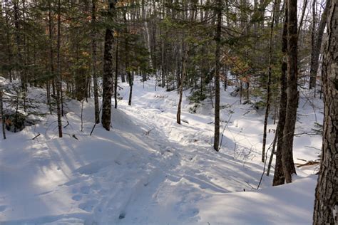 A Monday Morning Hike In The Snow At Maine Huts And Trails In