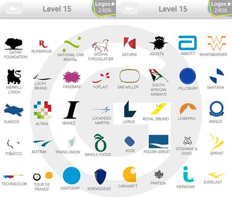 Logo Quiz Answers Level 15 Android