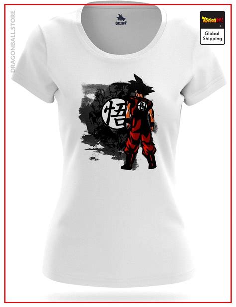 Dragon Ball Woman T Shirts Goku T Shirt Dbz Store Dragon Ball Store