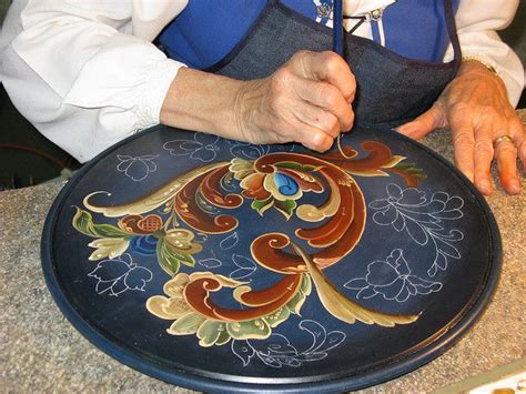 Rosemaling 5 Norwegian Rosemaling Tole Decorative Paintings