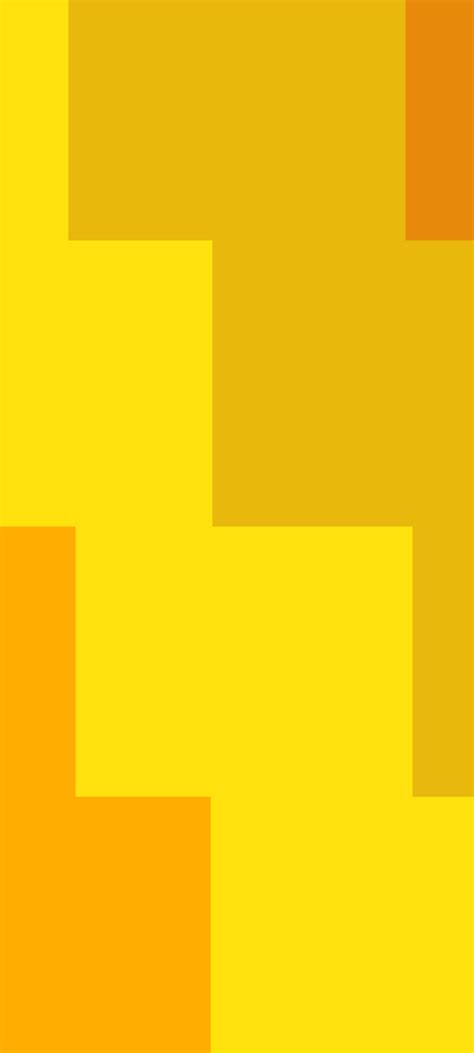 1080x2400 Geometry Shapes Yellow Shades 1080x2400