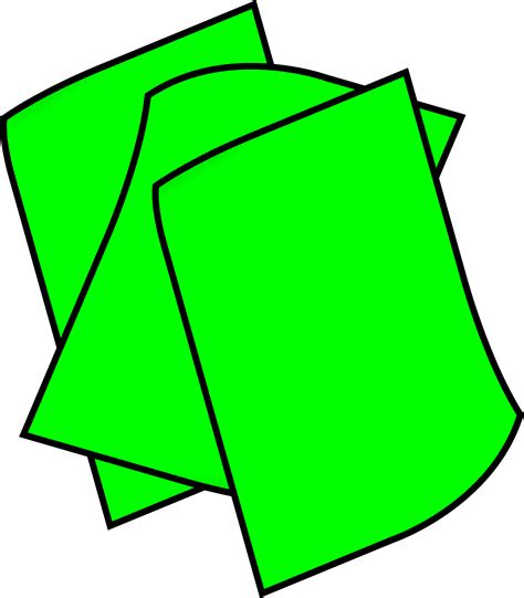Free Green Paper Cliparts Download Free Green Paper Cliparts Png