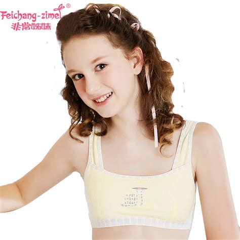 Free Shipping Feichangzimei Teenage Girl Underwear Cotton Solid Aa Cup