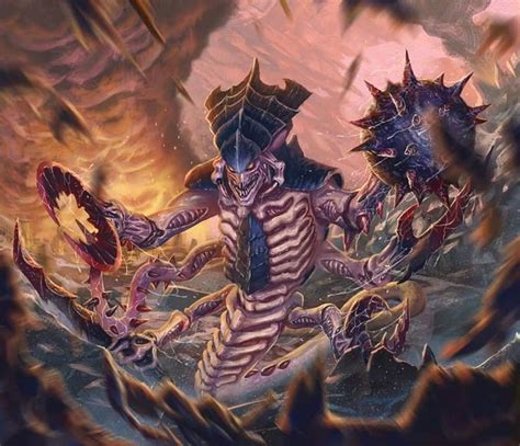 Warhammer 40k Tyranids Warhammer 40000 Dark Fantasy Art Dark Art Aliens Tyranid Warrior D