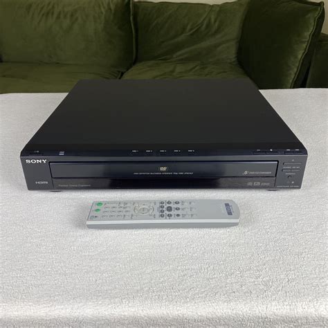 Sony Dvp Nc85h 1080i Hdmi 5 Disc Dvdcd Changer Player And Remote Tested
