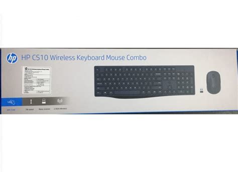 Hp Wireless Keyboard Mouse Combo Seamless Connectivity And Precision Control