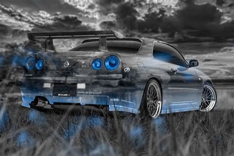 1 nissan skyline gt r r34 4k wallpapers and background images. R34 Skyline Wallpaper ·① WallpaperTag