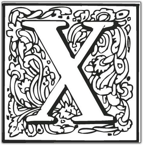 Practice writing uppercase and lowercase a in block, d'nealian, or cursive. 26 Best Alphabet Fancy Block Coloring Pages for Kids ...
