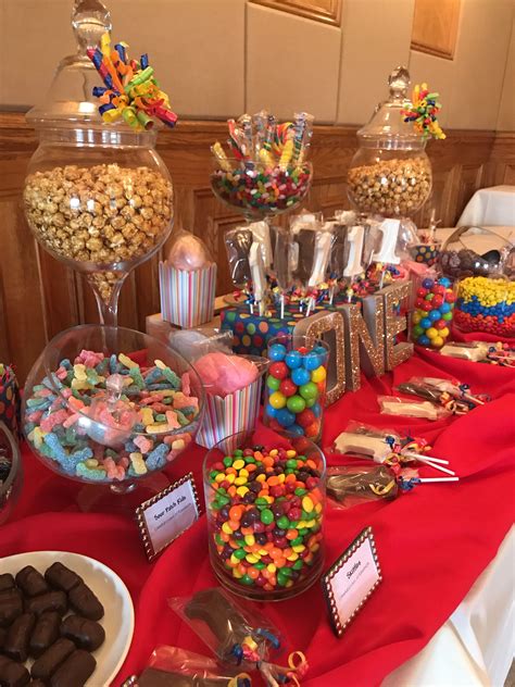 How To Decorate A Candy Table For A Birthday Party Peter Brown
