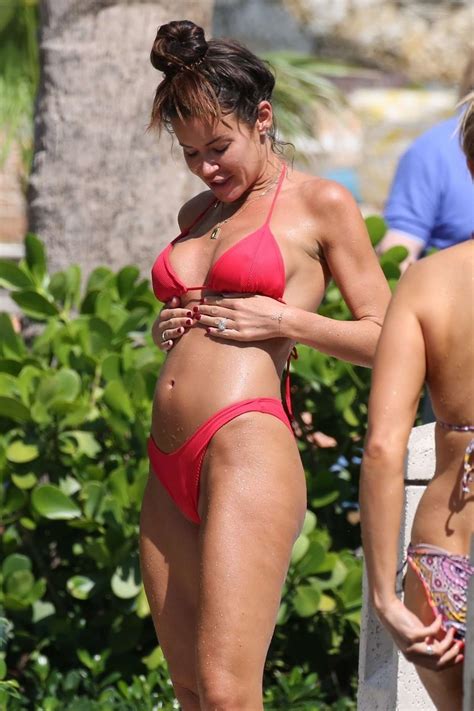 Emma Rose In Red Bikini On The Pool In Miami Gotceleb My XXX Hot Girl