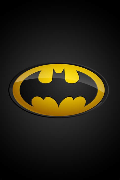 Batman Logo Iphone Wallpaper Wallpapersafari