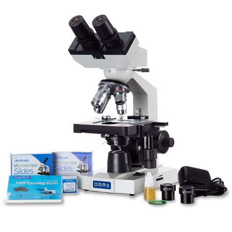 A compound light microscope is a microscope that uses light in order to see the organism in between the slide. OMAX Microscope OMAX 40X-2000X Binocular Compound LED ...