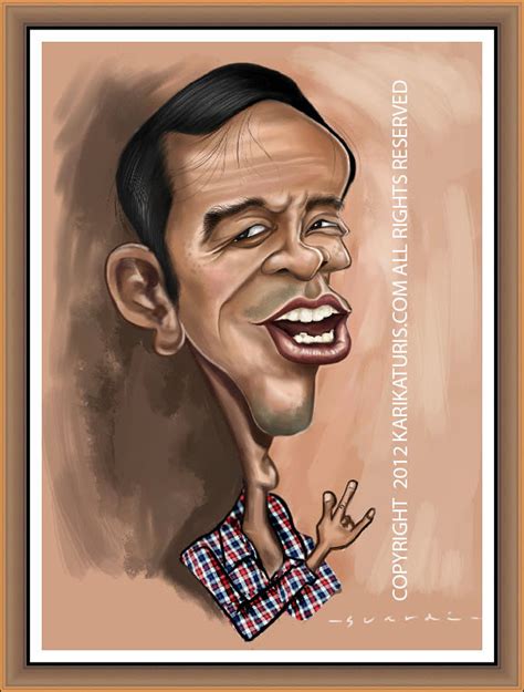 Contoh Gambar Karikatur Jokowi 53 Koleksi Gambar