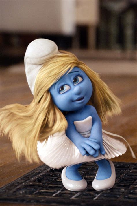 Smurfette Fashion Show Blue Clothing Collection New York Fashion Week