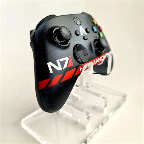 Custom Mass Effect Themed Xbox Controller N7 Normandy Etsy