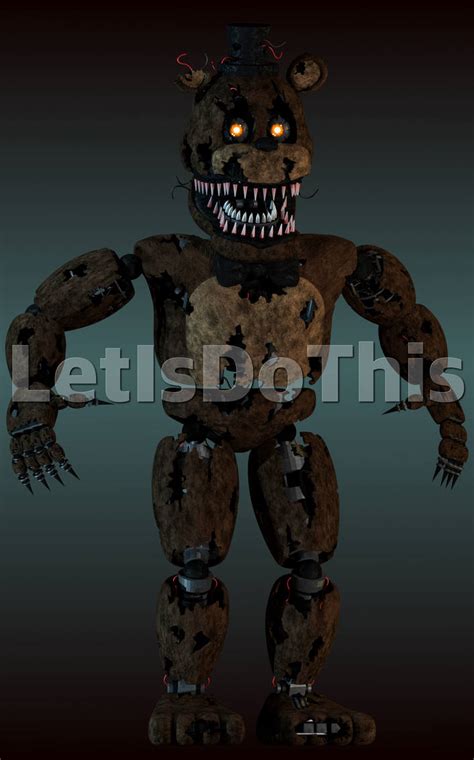 Nightmare Freddy V2 By Lettuce Boi On Deviantart