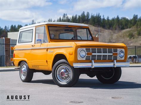 Pre Owned 1977 Ford Bronco Restored For Sale By August Motorcars In