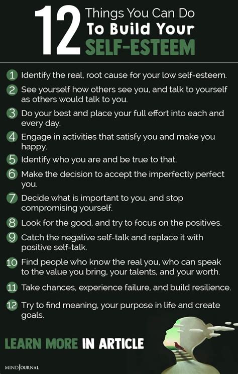How To Build Your Self Esteem Quickly 12 Simple Tips In 2023 Self