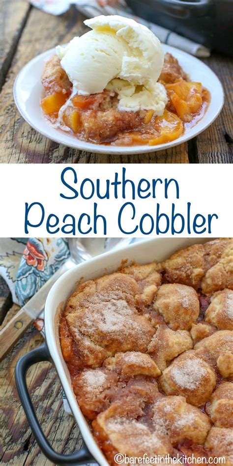 Southern Peach Cobbler Barefeet In The Kitchen Today Headline