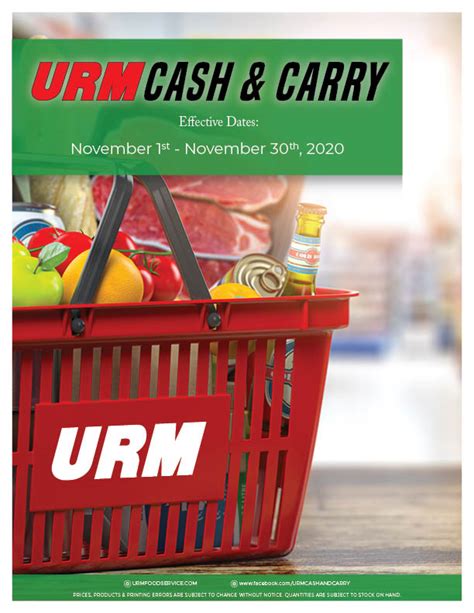 Special Offers Urm Cash And Carry