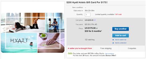I recently wrote about the hyatt milestones and that i would select the us$100 gift card as my 40th night award in order to redeem it for a stay at a hyatt. How I Just Saved 25% Off Hyatt Gift Cards