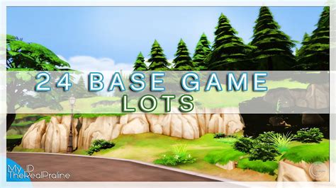 24 Base Game Lots At Cross Design Sims 4 Updates