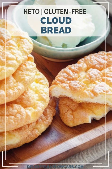 Incredibly Easy Keto Cloud Bread - Delightfully Low Carb
