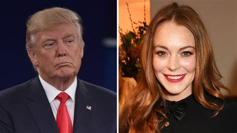Donald Trump Says He Imagines Teen Lindsay Lohan Would Be Great In Bed Teen Vogue