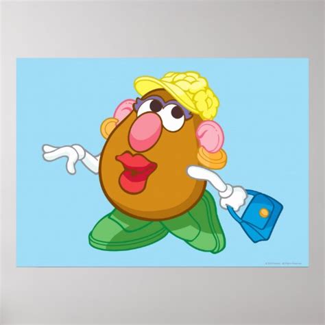 Mrs Potato Head Poster