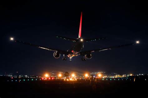 Photograph Night Landing By Azul Obscura On 500px Air Photo Night