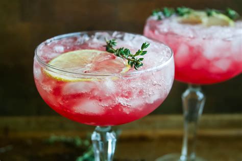 Bourbon Cocktail With Blackberry And Thyme A Flavor Journal