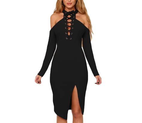 Fgirl Ukraine Office Dress Party Dresses For Women Lift Me Up Black Midi Dress Fg21474 Dress For