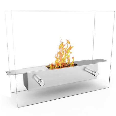 Indoor / outdoor portable tabletop fire pit is a great way to generate warmth in your living space while also adding a touch of sophistication to your ambiance. Regal Flame Lyon Indoor Outdoor Tabletop Portable Bio ...