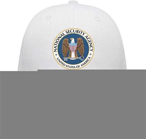 Nait Nsa National Security Agency Logo Cap Classic All Cotton Dance