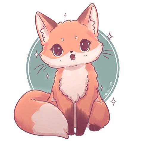 Cobrush Anime Kawaii Cute Fox Drawing