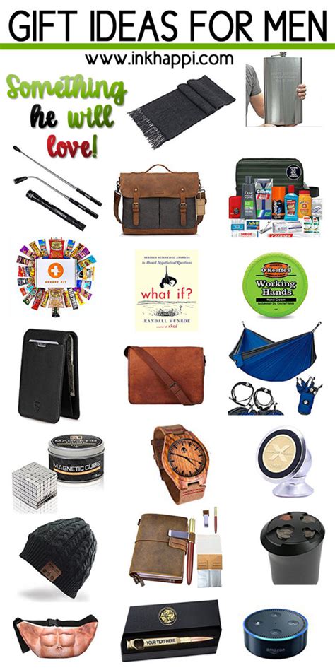 Gifts for Men 20 ideas to help you find the perfect gift! - inkhappi