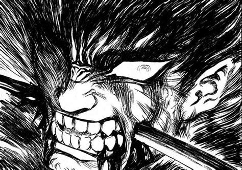 Berserk Guts Biting Things Album On Imgur Berserk Rage Faces Manga Art