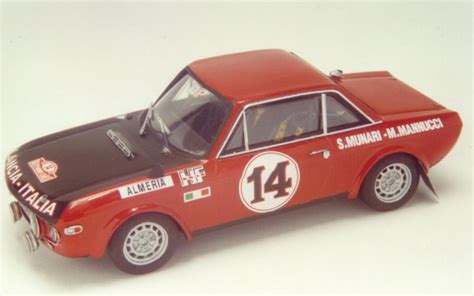 Lancia Fulvia Hf Rallye Automobile Monte Carlo 1972 Munari