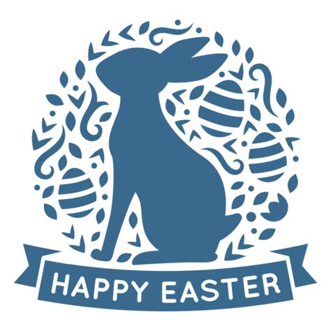 Happy Easter Holiday Vinyl Transparent Png And Svg Vector File