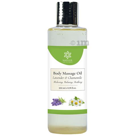 Natuur Body Massage Oil Lavender And Chamomile Buy Bottle Of 2000 Ml Oil At Best Price In India