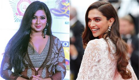 Shreya Ghoshal: My voice and Deepika Padukone's face have ...