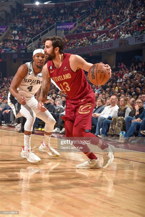 Ricky Rubio Of The Cleveland Cavaliers Goes To The Basket During The