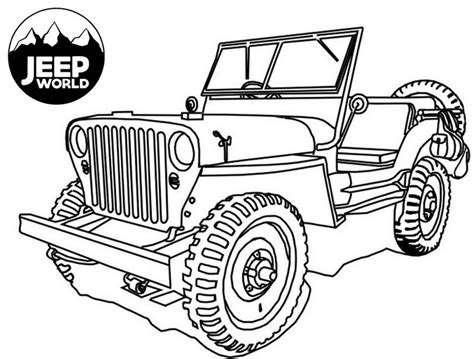 Power award for best resale value among compact suvs. Jeep Wrangler Big Wheels Coloring Page in 2020 | Jeep art ...
