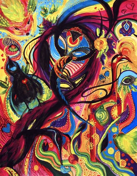 Marina Petro ~ Adventures In Daily Painting Ravens Masquerade