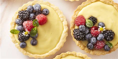 Best Berry Cream Tartlets Recipe How To Make Very Berry Cream Tartlets